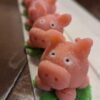 lucky pigs front image of the New Years Treats lucky pigs