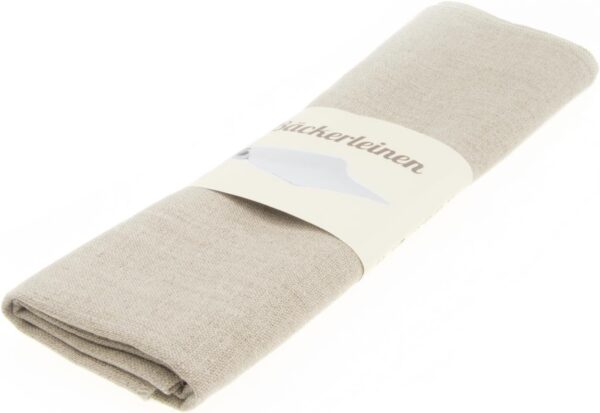 image of our hand-crafted linen baker’s couche supports proofing bread dough (baguettes, batards, ciabatta and pain rustique).